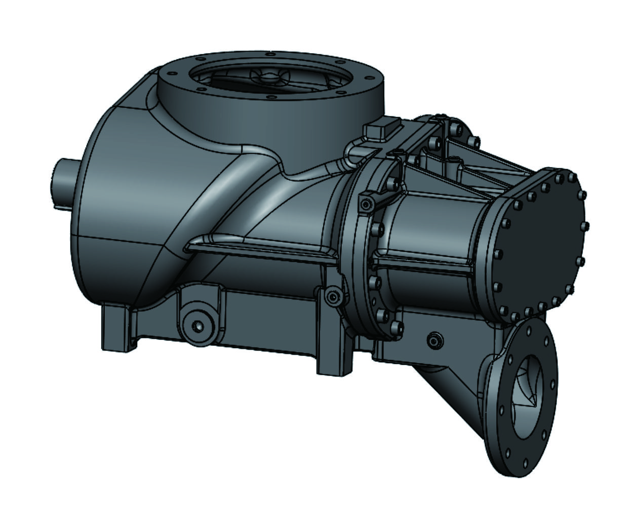 AL系列单级低压螺杆压缩机主机